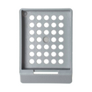 Simport Scientific lilac embedding cassette with sleeve, CS/750, used for tissue embedding in histology and laboratory procedures.