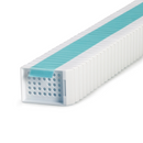 Simport Scientific embedding cassette, taped, lilac color, for histology and laboratory sample processing.