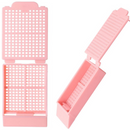 Simport Scientific Histosette I Biopsy Cassettes with 30-degree angle, lilac color, 1,500 per case for tissue sample processing.