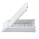 Simport Scientific Histosette II Biopsy Cassettes in lilac, 1500 count, disposable consumables for tissue sample processing.