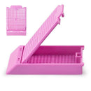 Histosette II biopsy cassettes by Simport Scientific, lilac-colored consumables for tissue sample processing, pack of 1,500.