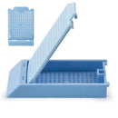 Simport Scientific Histosette II Biopsy Cassettes in lilac, 1500 count, used for tissue sample processing and storage.