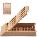Simport Scientific Histosette II Tissue Cassettes in lilac, set of 1,500, used for histology sample processing and storage.