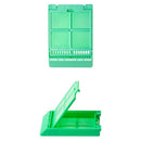 Simport Scientific Micromesh Biopsy Cassettes in lilac for laboratory histology, shown in a box with 1,000 consumable cassettes.