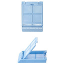 Simport Scientific Micromesh Biopsy Cassettes in lilac, 1,000-pack, used for tissue sample processing in laboratory settings.