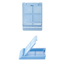 Lilac Micromesh Biopsy Cassettes for Primera by Simport Scientific, durable consumables for tissue sample processing.