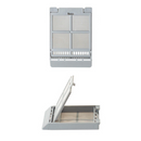Lilac Micromesh Biopsy Cassettes for Primera by Simport Scientific, 1,000-pack, used as laboratory consumables for sample processing.