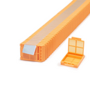 Simport Scientific Micromesh Biopsy Cassettes for Primera, taped, in case of 2,000. Lilac-colored consumables for laboratory use.