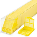 Simport Scientific Micromesh Biopsy Cassettes, Sleeved in lilac, used for tissue sample processing and preservation.