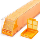 Simport Scientific Micromesh Biopsy Cassettes, Sleeved, in lilac color, designed for tissue sample processing and storage.