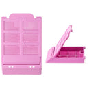 Simport Scientific Microsette I biopsy cassettes in lilac for tissue sample processing, shown in a box of 1000 consumables.