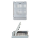 Simport Scientific Slimsette Biospy Cassettes CS/1,500 in lilac for biological specimen collection and lab testing.