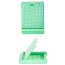 Simport Scientific Slimsette Laser Biospy Cassettes, Taped, in lilac color, for biological sample collection and analysis.