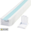 Slimsette Laser Tissue Cassettes by Simport Scientific, taped slim tissue cassettes for laboratory use, shown in purple.