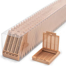 Simport Scientific Slimsette Laser Tissue Cassettes, Taped, in lilac color, designed for laboratory tissue sample processing.