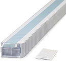 Swingsette Biopsy Cassettes Taped by Simport Scientific, lilac-colored consumables for tissue sample processing, 2,000 count.