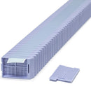 Simport Scientific Swingsette Laser Biopsy Cassettes, Taped, Lilac, 2,000 count, consumable laboratory sample cassettes.