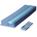 Simport Scientific Unisette Tissue Cassettes, Taped, in lilac, shown in case of 1,000 for laboratory tissue sample processing.