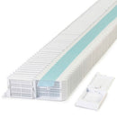 Unisette Tissue Cassettes by Simport Scientific, taped, in lilac color, case of 1,000 for laboratory tissue sample processing.