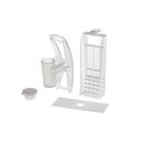 Pack of 200 Simport Scientific caps for M963-1 Cyto-Tek Fluid Chamber, consumable laboratory supplies for cell analysis.