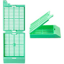White Unisette Tissue Cassettes for Primera from Simport Scientific, designed for laboratory consumables and tissue sample handling.
