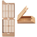 Simport Scientific Unisette Tissue Cassettes for Primera, white consumables used in laboratory sample processing.
