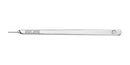 Swann Morton scalpel handles in various sizes, high-quality surgical consumables for precise medical procedures.