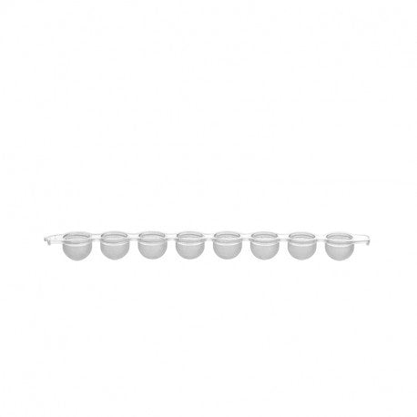 SIMPORT BIOTUBE TUBES - Strips of 8 Plug Caps, Sterile, 120/bg, 5 bg/cs