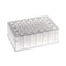 SIMPORT BIOBLOCK 96 DEEP WELL PLATES - Deep Well Plate, Conical Bottom, 600ul (fixed tube strips), Polypropylene, 4/pk, 6 pk/cs