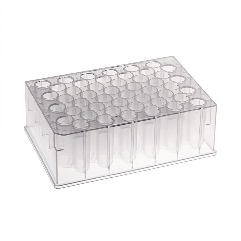 SIMPORT BIOBLOCK 96 DEEP WELL PLATES - Deep Well Plate, Conical Bottom, 600ul (removable tube strips), Polypropylene, 4/pk, 6 pk/cs