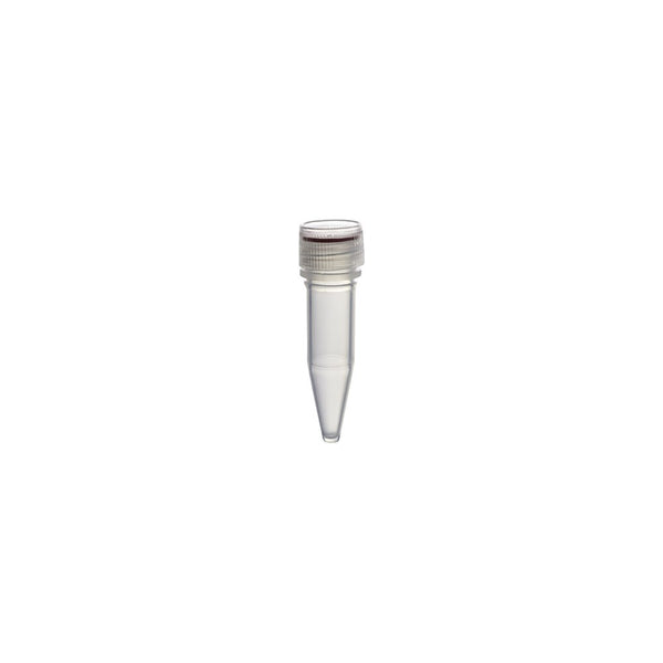 SIMPORT MICREWTUBE TUBES WITH O-RING SEAL SCREW CAP - 0.5mL Tube, Self-Standing, Sterile, Non-Printed, 50/pk, 10 pk/cs (Temporarily Unavailable for Sale)