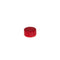 SIMPORT COLORED CLOSURES - Flat Caps, Lip Seal, Red, 1000/cs