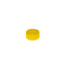 SIMPORT COLORED CLOSURES - Flat Caps, Lip Seal, Yellow, 1000/cs