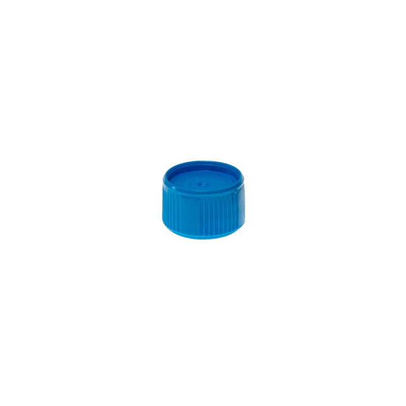 SIMPORT COLORED CLOSURES - Caps, Lip Seal, Blue, 1000/cs