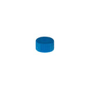 SIMPORT COLORED CLOSURES - Flat Caps, O-Ring Seal, Blue, 1000/cs