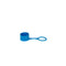SIMPORT COLORED CLOSURES - Caps, Lip Seal & Loop, Blue, 1000/cs
