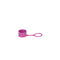 SIMPORT COLORED CLOSURES - Caps, Lip Seal & Loop, Lilac, 1000/cs