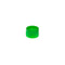 SIMPORT COLORED CLOSURES - Caps, Lip Seal, Green, 1000/cs