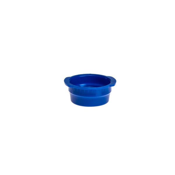 SIMPORT VACUCAP TUBE CLOSURES - 16mm PE Tube Closure, Blue, 1000/pk, 6pk/cs