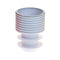 SIMPORT FLANGE PLUG CAPS - Flange Plug Cap, 12mm, Polyethylene, White, 1000/pk