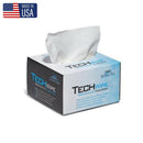 Box of TechWipe Task Wipers consumable wipes, 4.5 x 8.25 inches, ideal for cleaning and wiping tasks.