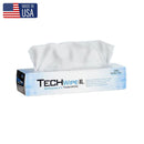 Box of TechWipe Task Wipers consumable wipes, 4.5 x 8.25 inches, in a pack of 280 for cleaning and maintenance tasks.