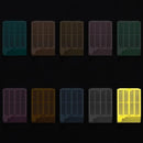 Cassette, Tissue Embedding with Attached Lid, 35° Writing Area, AQUA, 500/Dispenser Box, 2 Boxes/Unit