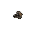 Leica RM2155 repair part, crank pressure piece for microscope, used Leica repair component with detailed metal and fitting features.
