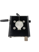 Leica CM1950 object clamp assembly used as repair part, showing the metal clamp and mounting components.