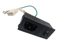 Rankin Power Entry Module Assembly for Siemens, Bayer, Miles Hematek 2000, used repair part with connectors and circuit components.