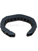 Flexible cable guard for Leica CV5030 by Rankin, used repair part, shown in a close-up image of the cable protection component.