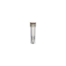 Simport Scientific 2.0mL microcentrifuge tubes with O-ring seal, screw cap, flat top, sterile, self-standing, 50 per pack, 10 packs.